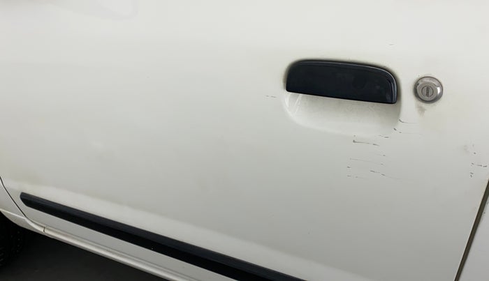 2011 Maruti Alto K10 VXI P, Petrol, Manual, 28,590 km, Front passenger door - Slightly dented