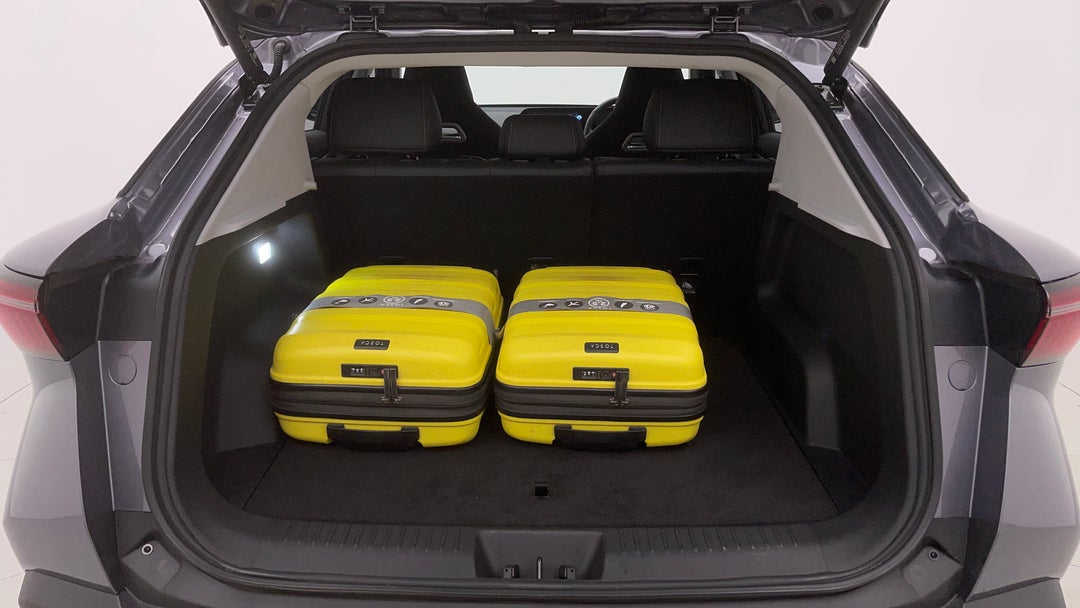 Boot Inside View with Luggage