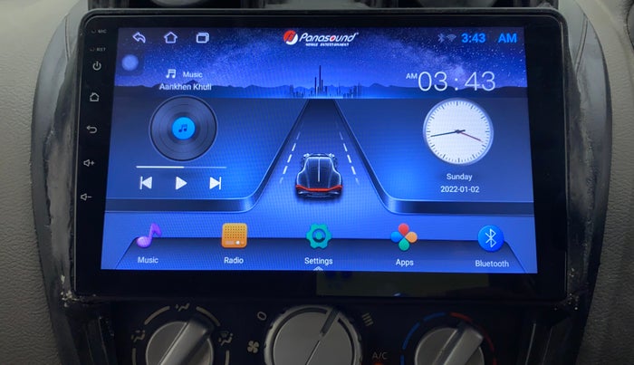 2014 Datsun Go T, Petrol, Manual, 65,039 km, Infotainment System