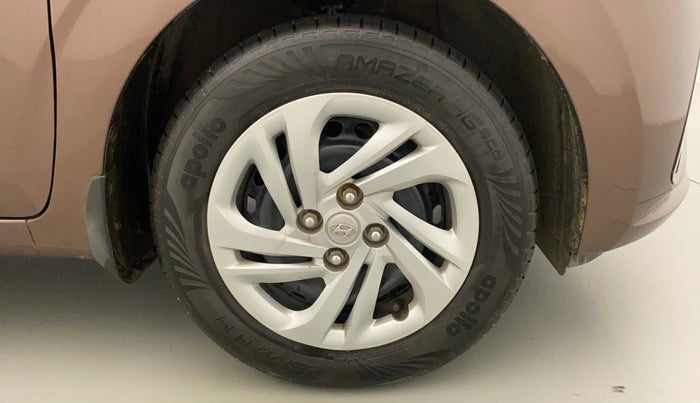 2020 Hyundai AURA S 1.2 CNG, CNG, Manual, 17,931 km, Right Front Wheel