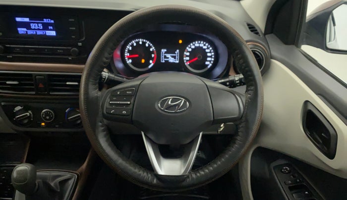 2020 Hyundai AURA S 1.2 CNG, CNG, Manual, 17,931 km, Steering Wheel Close Up
