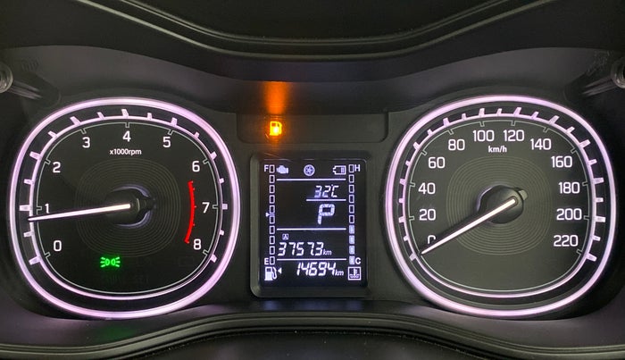 2020 Maruti Vitara Brezza ZXI+ AT SHVS DUAL TONE, Petrol, Automatic, 14,792 km, Odometer Image