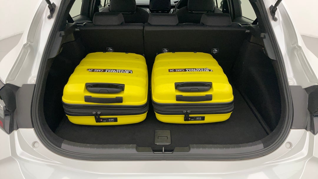 Boot Inside View with Luggage