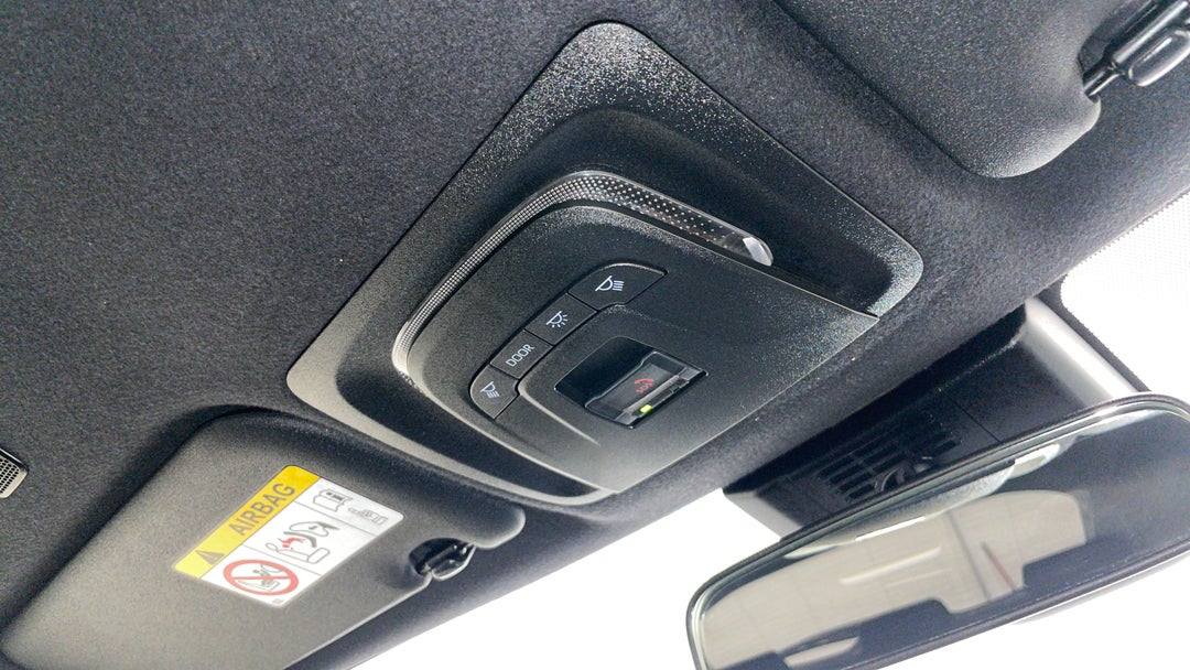 On-Roof Controls/Sunglass holder