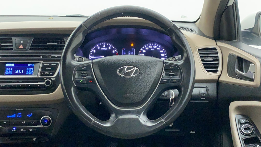 Steering Wheel Close Up