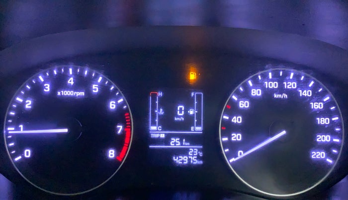 2015 Hyundai Elite i20 SPORTZ 1.2, Petrol, Manual, 43,071 km, Odometer Image