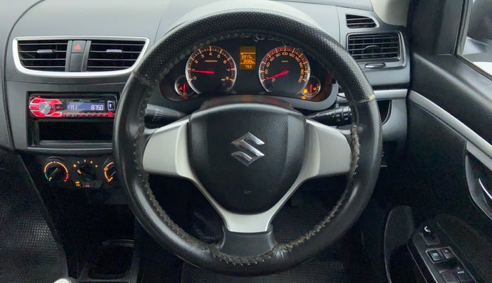 2013 Maruti Swift VXI D, Petrol, Manual, 39,508 km, Steering Wheel Close Up