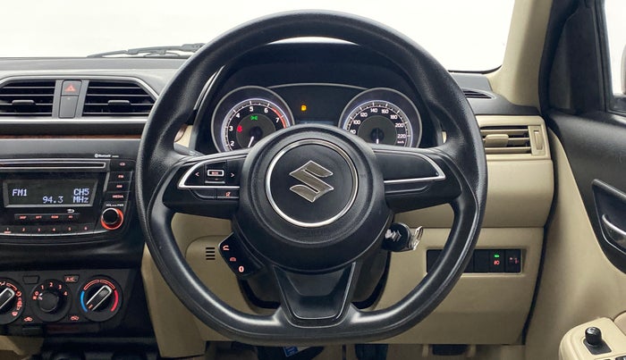 2018 Maruti Dzire VXI, Petrol, Manual, 28,385 km, Steering Wheel Close Up