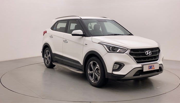 2019 Hyundai Creta SX AT 1.6 PETROL, Petrol, Automatic, 13,948 km, Right Front Diagonal