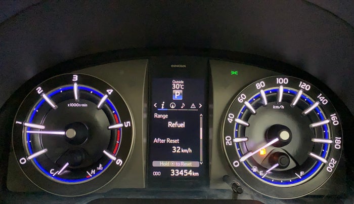 2017 Toyota Innova Crysta 2.8 ZX AT 7 STR, Diesel, Automatic, 33,454 km, Odometer Image