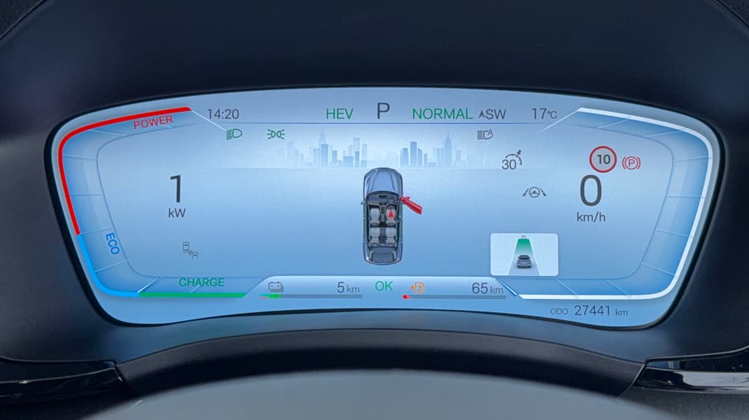 2025 Byd Sealion 6 Essential, Automatic, 27441 km, Odometer View