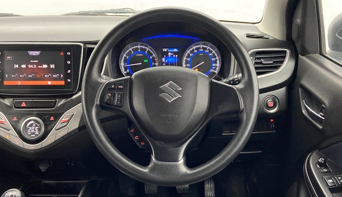 2019 Maruti Baleno ZETA 1.2 K12, Petrol, Manual, 18,790 km, Steering Wheel Close Up