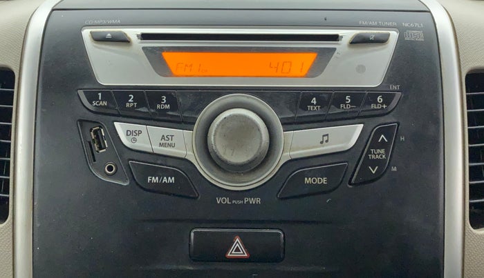 2013 Maruti Wagon R 1.0 VXI, Petrol, Manual, 39,938 km, Infotainment System