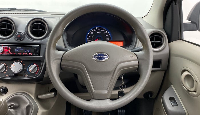 2014 Datsun Go T, Petrol, Manual, 49,519 km, Steering Wheel Close Up