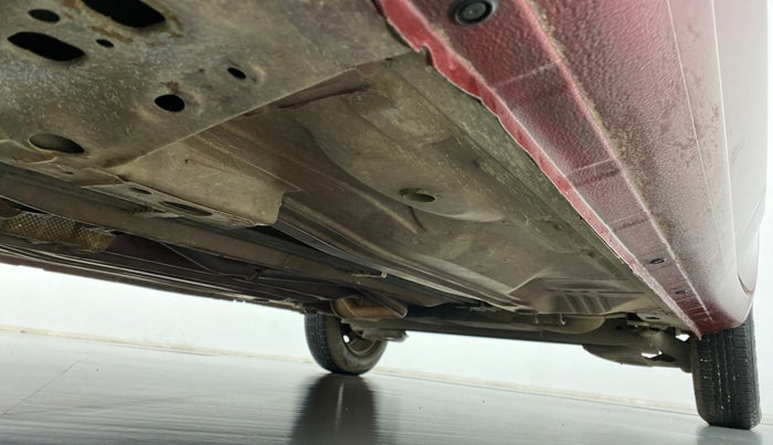 2014 Datsun Go T, Petrol, Manual, 49,519 km, Right Side Underbody