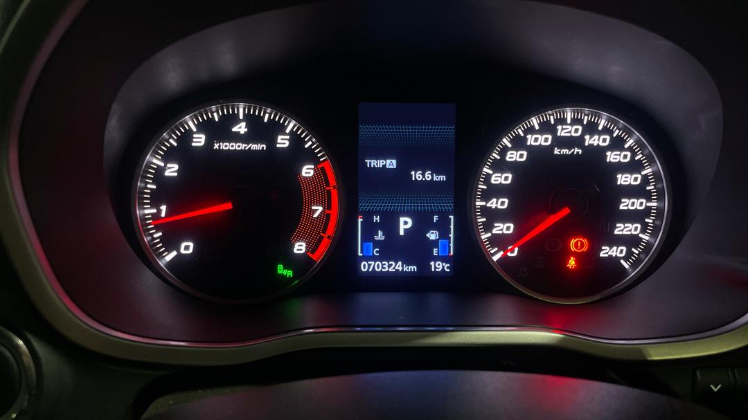 2018 Mitsubishi Eclipse Cross Exceed (2WD), Automatic, 70324 km, Odometer View