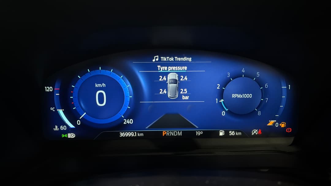 2023 Ford Puma St-line, Automatic, 36999 km, Odometer View