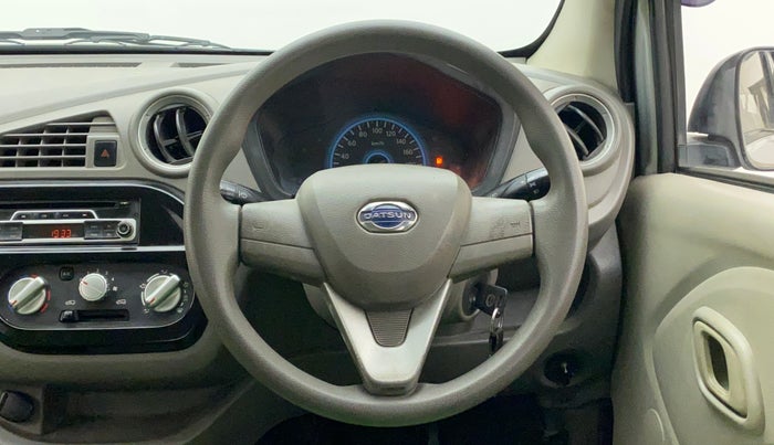 2017 Datsun Redi Go T (O), Petrol, Manual, 77,062 km, Steering Wheel Close Up