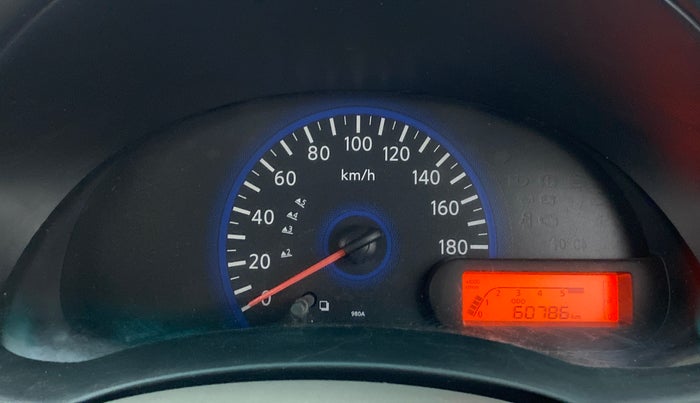 2014 Datsun Go T, Petrol, Manual, 60,785 km, Odometer Image