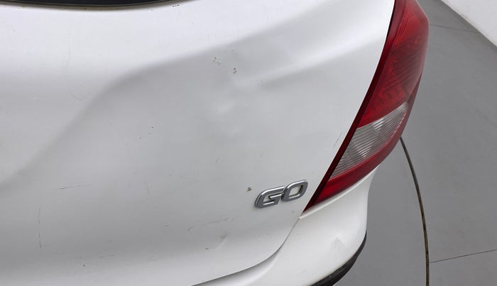 2014 Datsun Go T, Petrol, Manual, 60,785 km, Dicky (Boot door) - Slightly dented