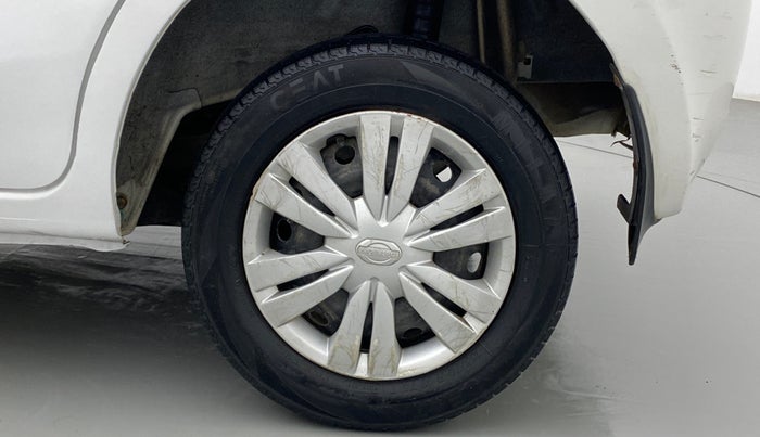 2014 Datsun Go T, Petrol, Manual, 60,785 km, Left Rear Wheel