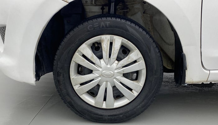 2014 Datsun Go T, Petrol, Manual, 60,785 km, Left Front Wheel