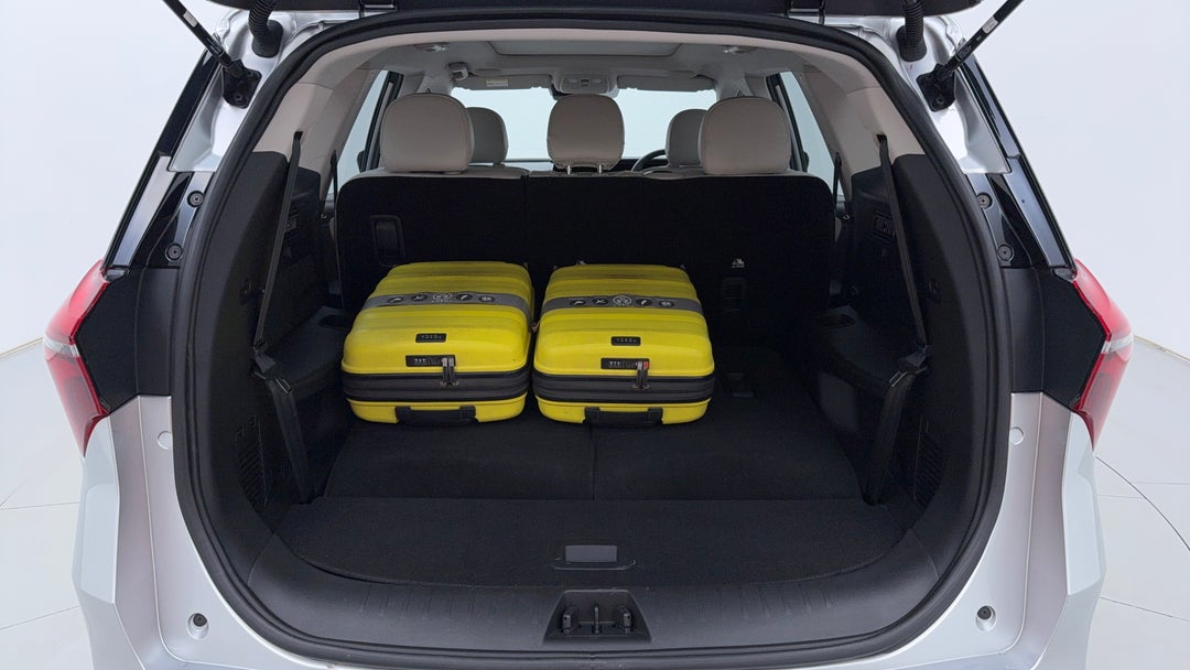 Boot Inside View with Luggage