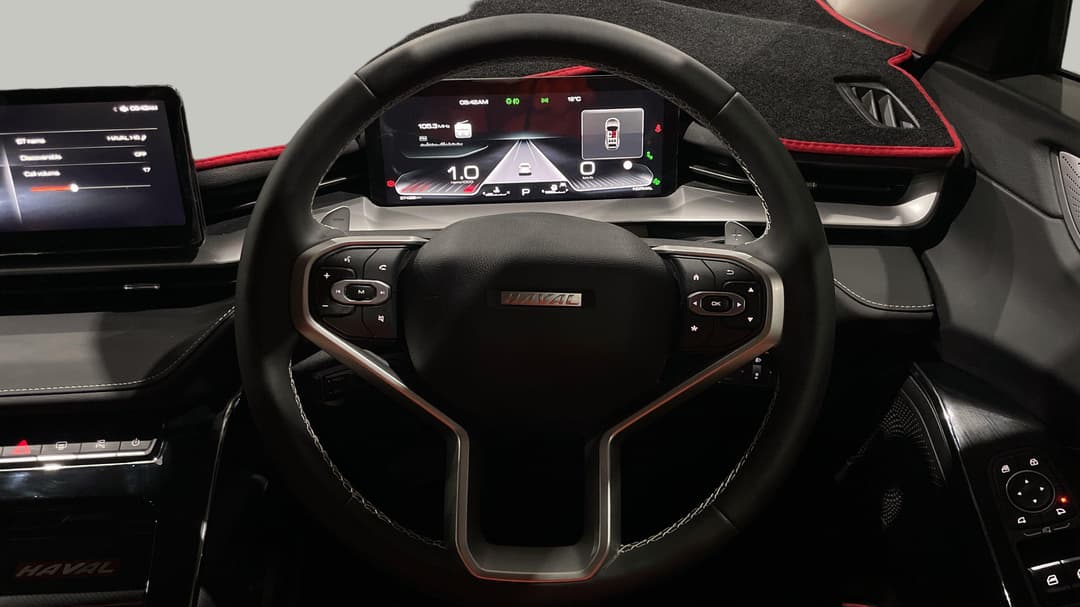 2023 GWM Haval H6 Lux, Automatic, 37428 km, Steering Wheel Close-up
