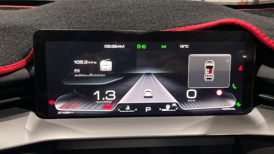 2023 GWM Haval H6 Lux, Automatic, 37428 km, Odometer View