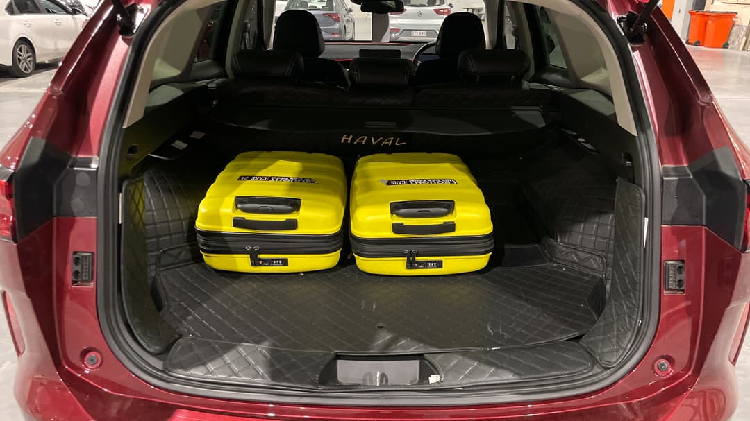 2023 GWM Haval H6 Lux, Automatic, 37428 km, Boot Inside View with Luggage