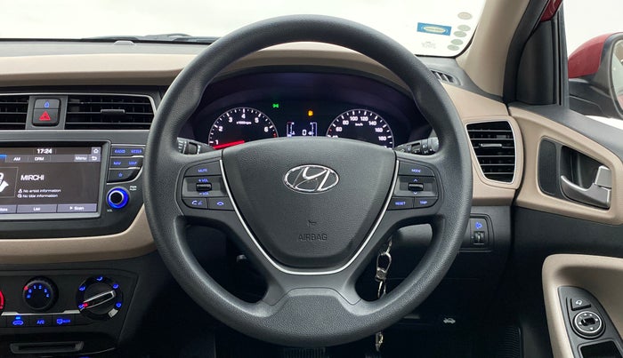 2019 Hyundai Elite i20 1.2 SPORTS PLUS VTVT CVT, Petrol, Automatic, 3,268 km, Steering Wheel Close Up