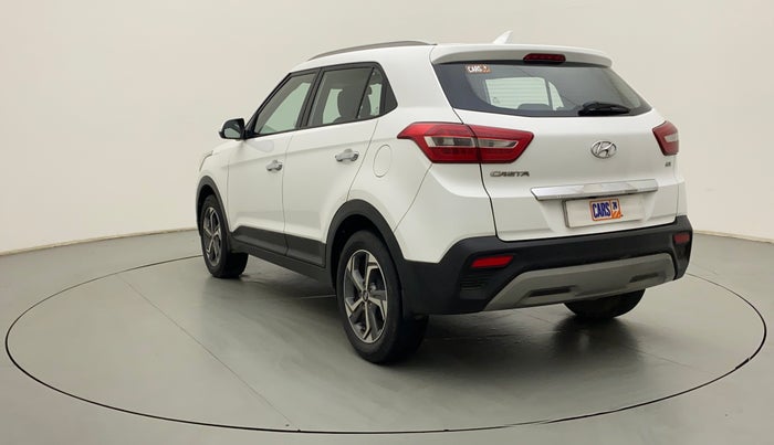2019 Hyundai Creta SX AT 1.6 PETROL, Petrol, Automatic, 45,768 km, Left Back Diagonal