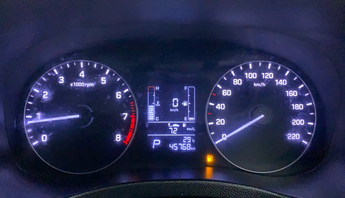 2019 Hyundai Creta SX AT 1.6 PETROL, Petrol, Automatic, 45,768 km, Odometer Image