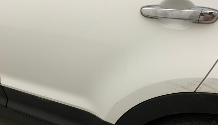 2019 Hyundai Creta SX AT 1.6 PETROL, Petrol, Automatic, 45,768 km, Rear left door - Minor scratches