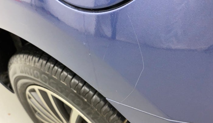 2020 Maruti Dzire ZXI PLUS AMT, Petrol, Automatic, 32,142 km, Left quarter panel - Minor scratches