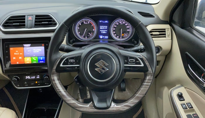 2020 Maruti Dzire ZXI PLUS AMT, Petrol, Automatic, 32,142 km, Steering Wheel Close Up