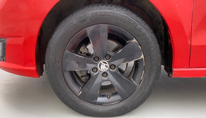 2017 Skoda Rapid Style 1.5 TDI AT, Diesel, Automatic, 53,518 km, Left Front Wheel