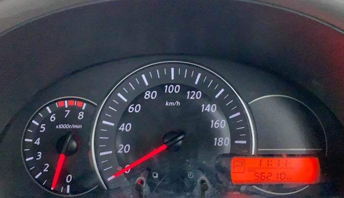 2015 Nissan Micra XV CVT, Petrol, Automatic, 56,273 km, Odometer Image