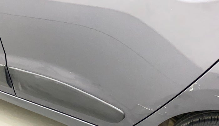 2017 Hyundai Grand i10 MAGNA 1.2 KAPPA VTVT, CNG, Manual, 73,253 km, Rear left door - Minor scratches