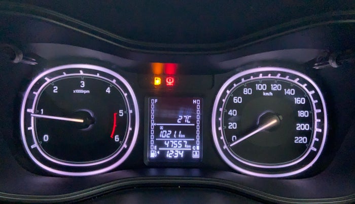 2019 Maruti Vitara Brezza ZDI PLUS DUAL TONE, Diesel, Manual, 47,557 km, Odometer View