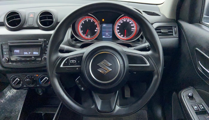 2020 Maruti Swift VXI D, Petrol, Manual, 16,286 km, Steering Wheel Close-up