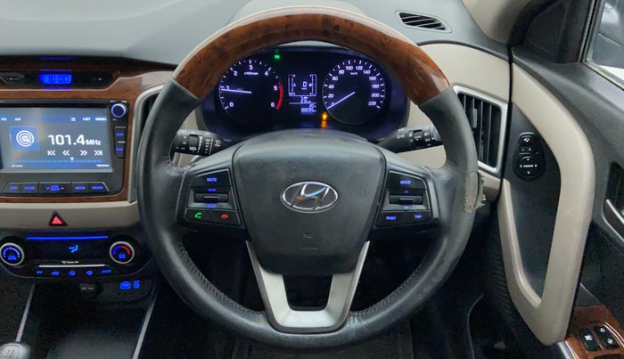 2016 Hyundai Creta 1.6 SX PLUS DIESEL, Diesel, Manual, 88,800 km, Steering Wheel Close Up