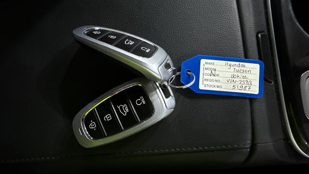 2022 Hyundai Tucson Elite (AWD), Automatic, 56324 km, Key Close-up