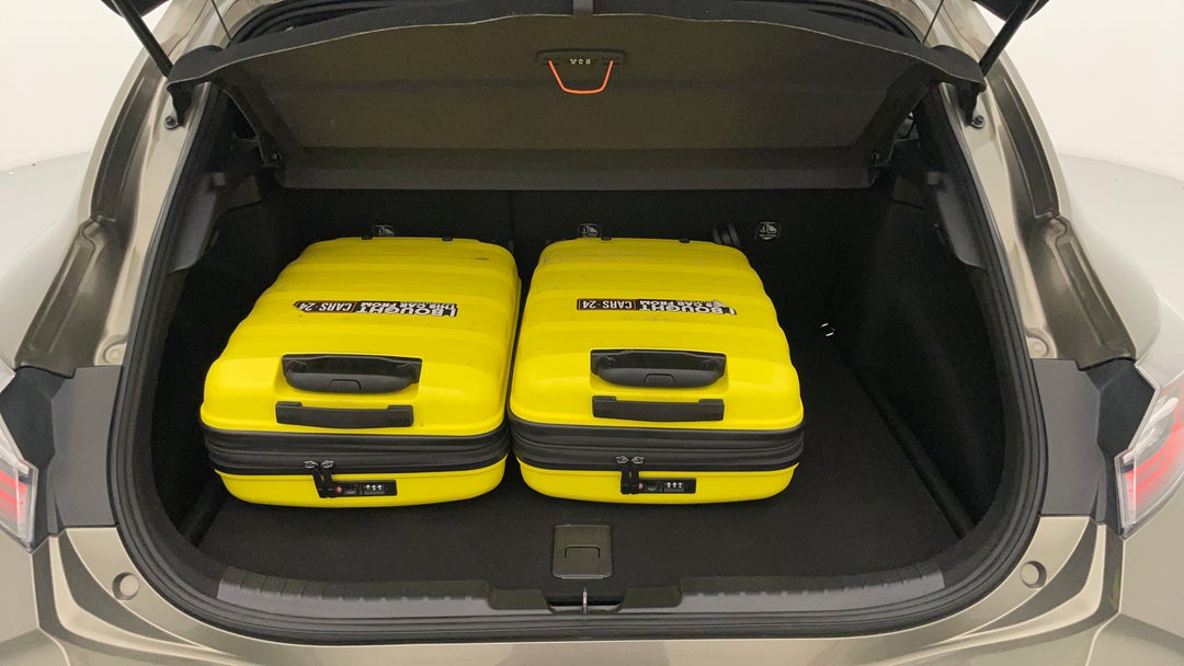 Boot Inside View with Luggage