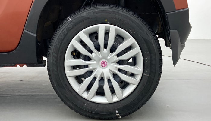 2016 Mahindra Kuv100 K4+ 6 STR, Petrol, Manual, 14,747 km, Left Rear Wheel