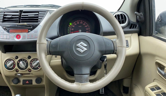 2013 Maruti A Star VXI (ABS) AT, Petrol, Automatic, 43,276 km, Steering Wheel Close Up
