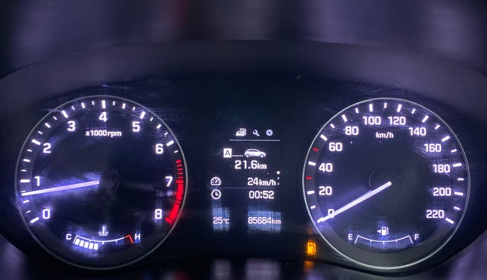 2016 Hyundai Elite i20 ASTA 1.2, Petrol, Manual, 85,748 km, Odometer Image