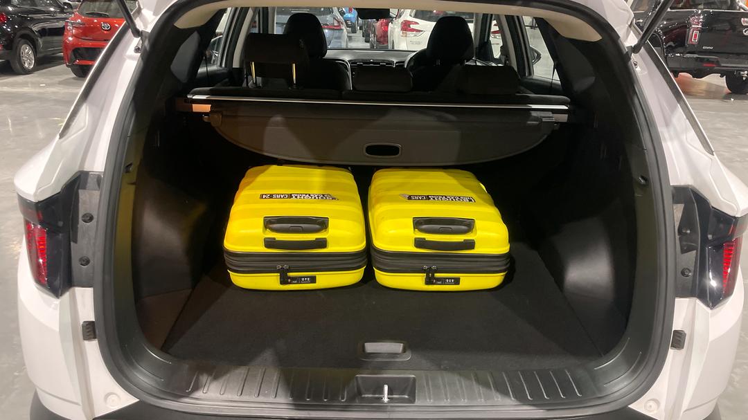 2023 Hyundai Tucson (FWD), Automatic, 43850 km, Boot Inside View with Luggage