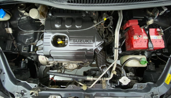2014 Maruti Wagon R 1.0 VXI, Petrol, Manual, 35,834 km, Engine Bonet View