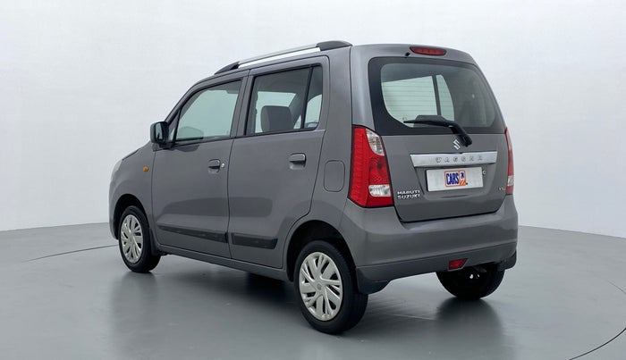 2014 Maruti Wagon R 1.0 VXI, Petrol, Manual, 35,834 km, Left Back Diagonal (45- Degree) View